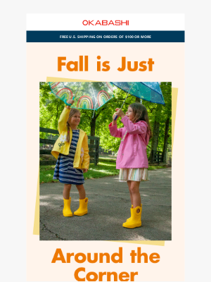 Okabashi Brands - Are Your Kids' Feet Ready For Fall?