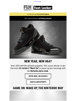 Foot Locker EU - Fresh Shoes, Fresh Mornings: AJ3 & Nintendo Clock