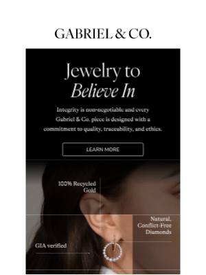 Gabriel & Co. NY - Beauty Aligning With Your Values