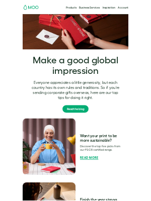 MOO - The easy guide to international gifting 🎁