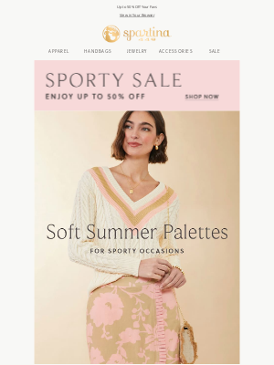 Spartina 449 - FINAL HOURS to Save on Sporty Styles