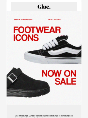 Glue Store (Australia) - Thomas, Up To 60% Off Footwear?