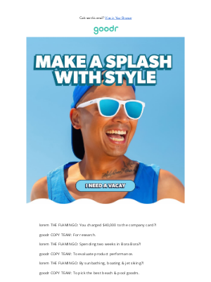RUN goodr - Best sunnies for the beach & the pool 🏖️ 👀
