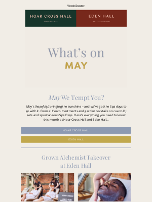 Barons Eden - Sun’s Out, Spa’s On | What’s On This May
