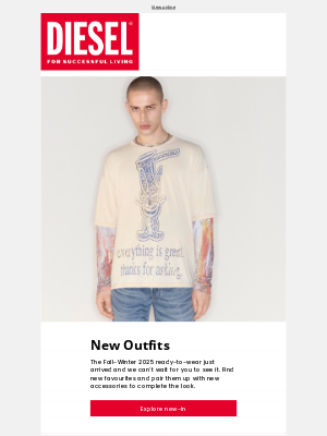 Diesel - See what's new | Fall Winter 2025