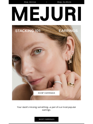 Mejuri - Earrings Made for Stacking