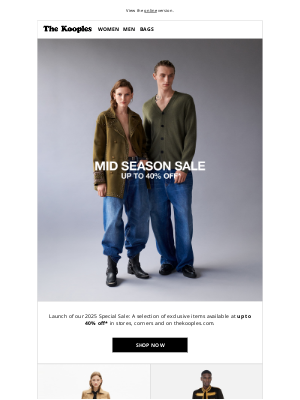 The Kooples - Mid season sale | Up to 40% off
