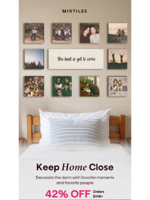 Mixtiles - Keep Home Close, Even in the Dorm