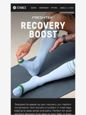 Stance - Relief You Can Feel. Comfort You Can Count On.