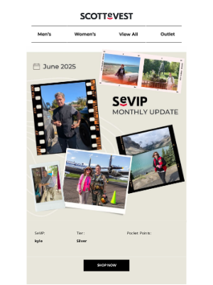 Scottevest - SeVIP Monthly Update June 2025