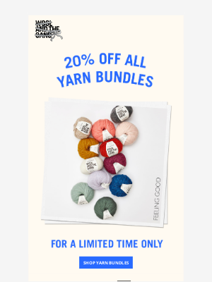 Wool and the Gang - Limited Time Only To Save A Bundle 🧶