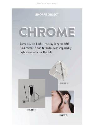 Shoppe Object - CHROME
