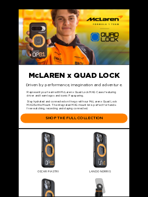 Quad Lock - 🏎️ Shop McLaren x Quad Lock Collection