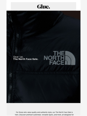 Glue Store (Australia) - Gear Up. The North Face Sale.
