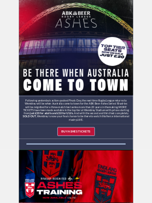 Super league (United Kingdom) - More Wembley tickets released 🦁