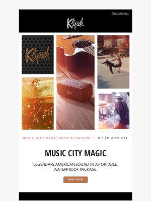 Klipsch - TURN UP THE SOUND | Music City Series