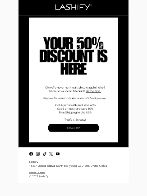 Lashify®️ - NEVER HAVING A SALE AGAIN!