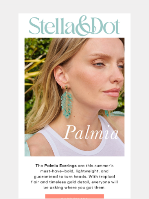 Stella & Dot - The Statement Earring of the Summer 🌴