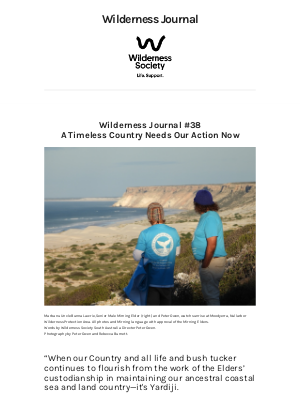 The Wilderness Society - Wilderness Journal 038