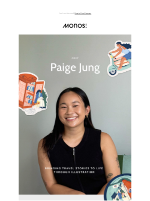 Monos - Paige Jung – From sketchbook to suitcase