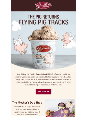 Graeter�s Inc - 🐷🪽 Flying Pig Tracks Is Back!