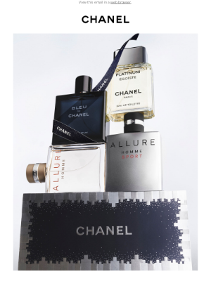 CHANEL - Receive your gifts in time for Father’s Day