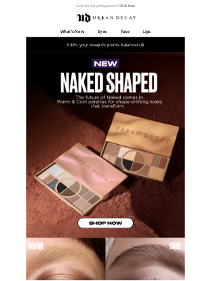 Urban Decay - NEW! Naked Shaped: The Future of Naked Has Arrived.