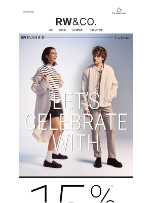 RW&CO.(Canada) - We ❤️ a reason to celebrate!