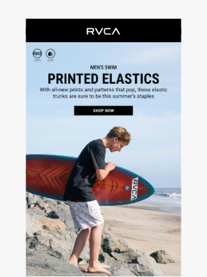 RVCA - New Men's Swim is Here