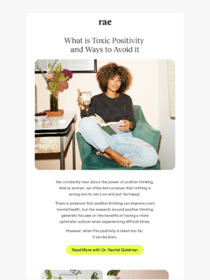 Rae Wellness - Ways to Avoid Toxic Positivity