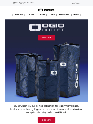 Ogio - OGIO Outlet: Save on Travel and Golf