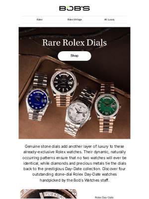 Bob's Watches - Uncommon Dials - Rolex Day-Date Watches That Redefine Luxury