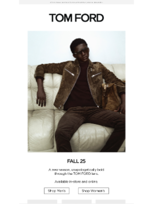 TOM FORD - NEW IN | FALL 25