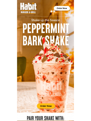 The Habit Burger Grill - This Shake sleighs ❄️🍫