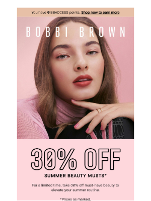 Bobbi Brown Cosmetics - Your midweek pick-me-up