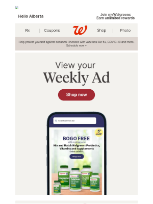 Walgreens - Check out this week's deals here at Walgreens!