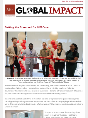 AIDS Healthcare Foundation - Setting the standard for HIV care