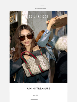 Gucci (Japan) - Mini GGバッグと過ごす特別なひととき