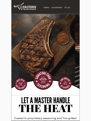 LongHorn Steakhouse - Summer's heating up 🔥