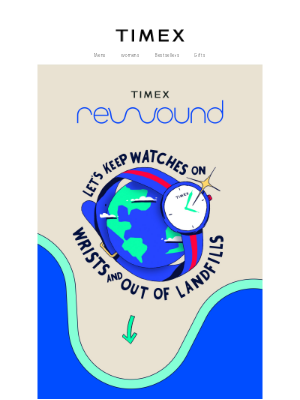 Timex - New to Timex ReWound | Recycled With Care ♻️