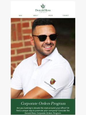 Donald Ross Sportswear - Need new apparel for your company?