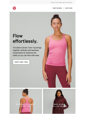 Lululemon - Move seamlessly from pose to pose