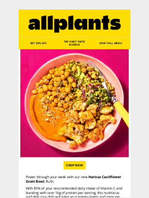 allplants (UK) - Try our NEW dish, Ruth
