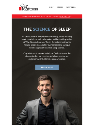 City Mattress - Can't sleep? We can help.