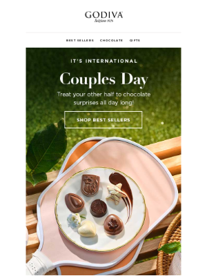 GODIVA - Love Is Sweet — Just Like Our Chocolate ❤️