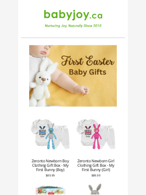 BabyJoy (Canada) - 🐰 Easter Week Treats - Take $10 OFF (Coupon inside)!