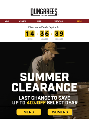 Dungarees - ⏰ Last Call: Summer Clearance Ends Today