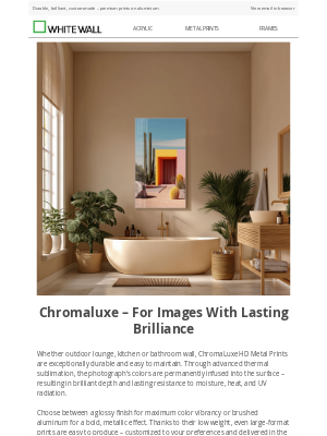Premium Prints for Kitchen, Bathroom & Outdoor