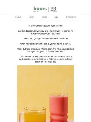 Ecco Bella - 👀 your gut and skin are deeply connected