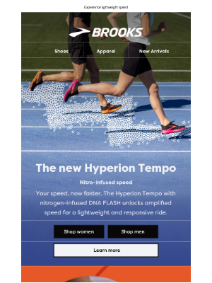 Brooks Running (UK) - New for your rotation: the Hyperion Tempo